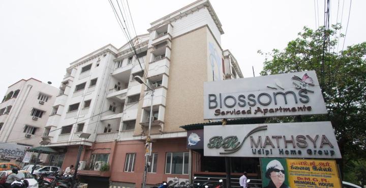 Capital O 66763 Blossoms Serviced Apartments Chennai Dış mekan fotoğraf
